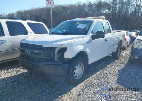 2018 Ford F-150 Xl z USA, uszkodzony, nr VIN 1FTEX1EB9JFE36023